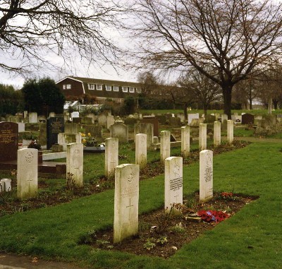 Commonwealth War Graves Gravesend Cemetery