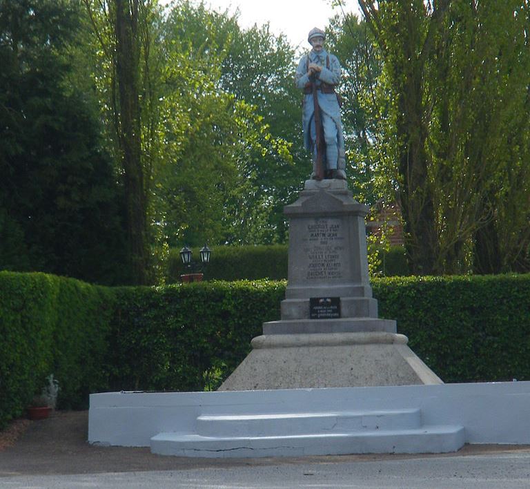 Monument Eerste Wereldoorlog Beaudricourt