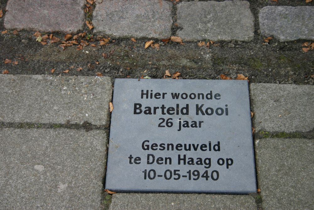 Herdenkingssteen Hoofdstraat 106