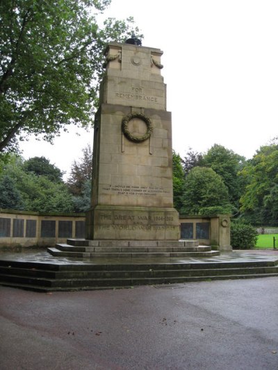 War Memorial Rotherham