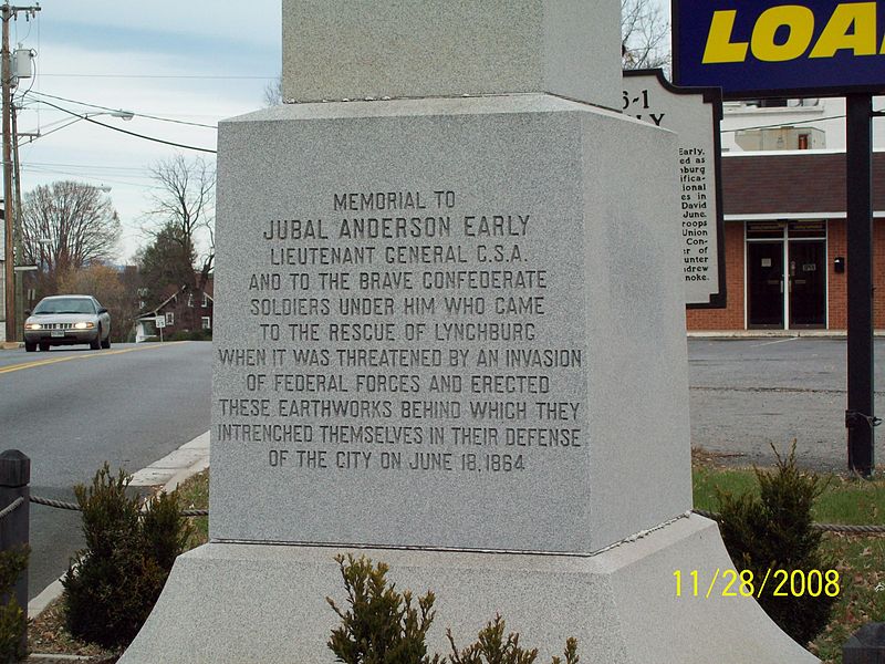 Monument Jubal Anderson Early