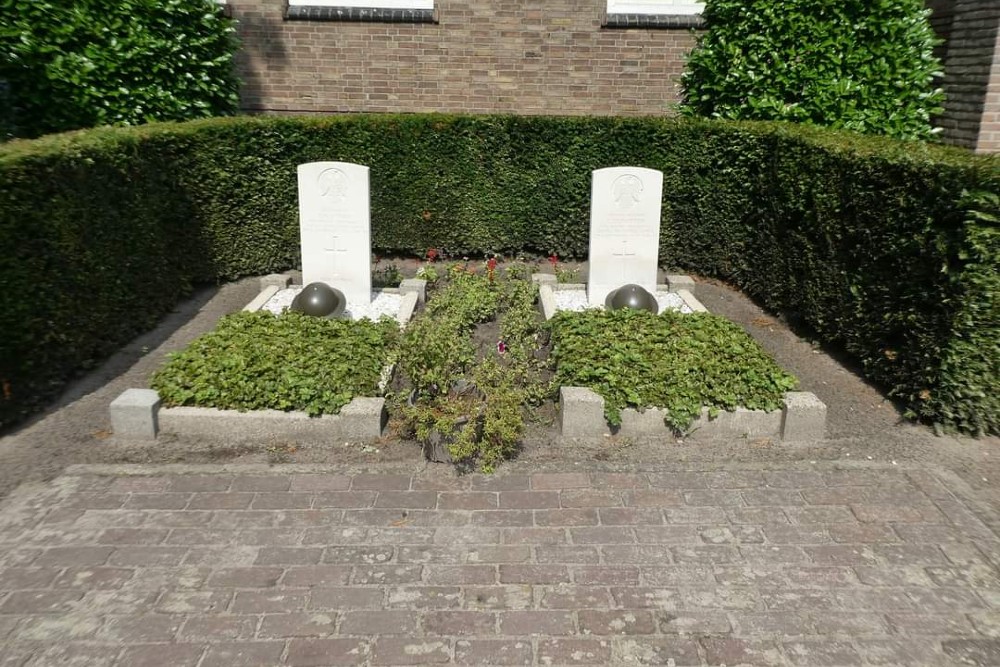 Commonwealth War Graves Churchyard Mariahout