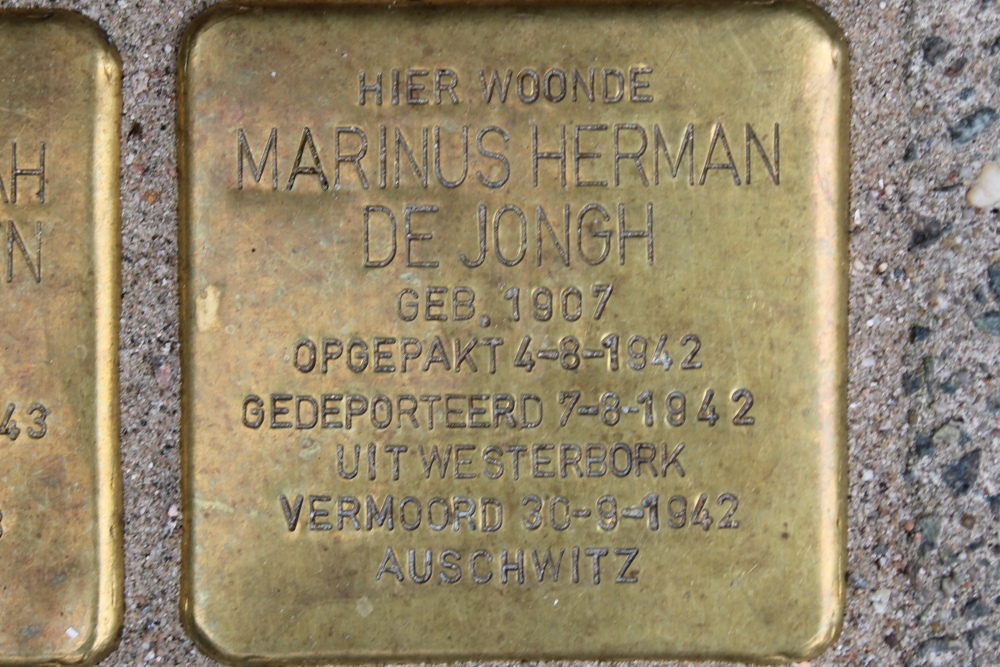 Stolpersteine Roompotstraat 3 #4