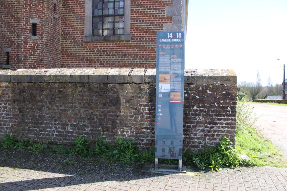 Information Board 14-18 Sambre Rouge -  Provisional Hospital #2