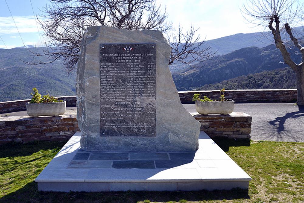 War Memorial San-Gavino-di-Tenda
