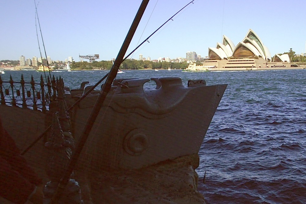 War Memorial Bow HMAS Sydney