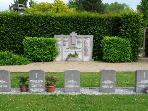 Memorial Killed Political Prisonners Communal Cemetery Hasselt