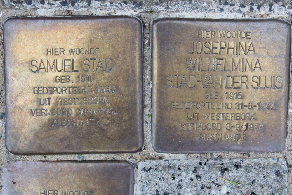 Stolpersteine Jacob Catsstraat 13 #2