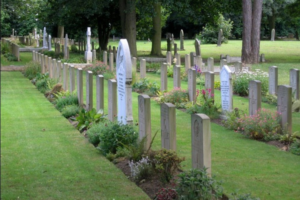 Britse Oorlogsgraven Scartho Road Cemetery