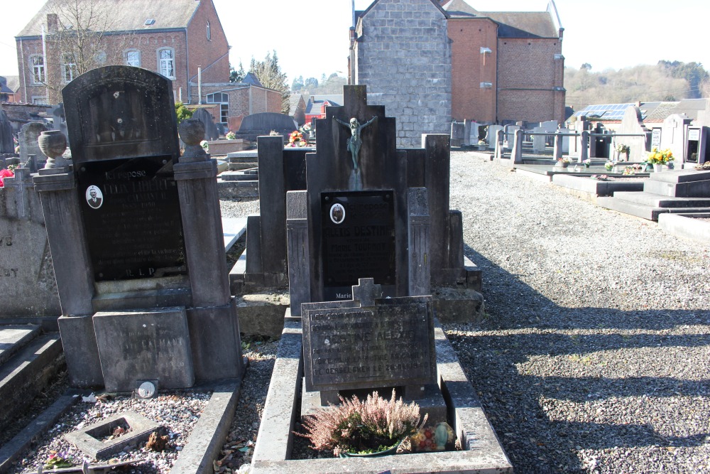 Belgische Oorlogsgraven Houyet