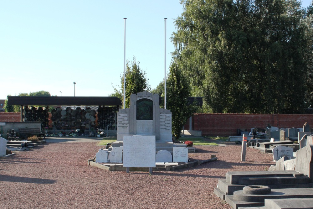 Oorlogsmonument Begraafplaats Avelgem