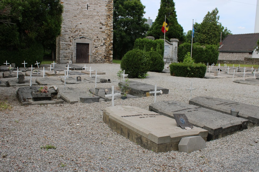 Graven Oudstrijders Pont-de-Loup Begraafplaats de la Tour #3