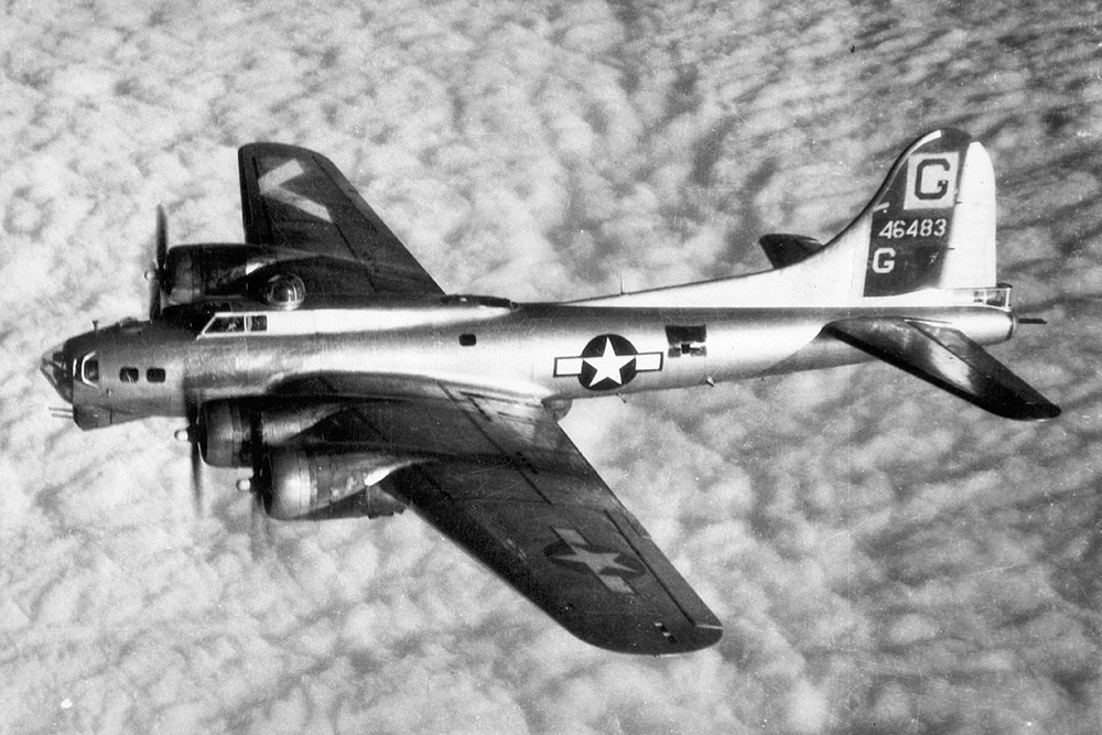 Crashlocatie B-17G Flying Fortress 42-30280 