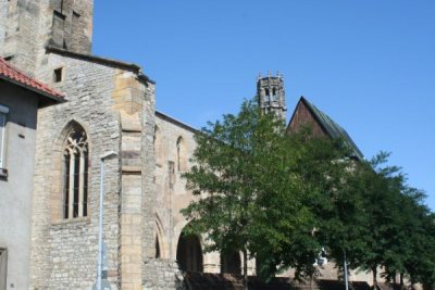 Destroyed Church Erfurt