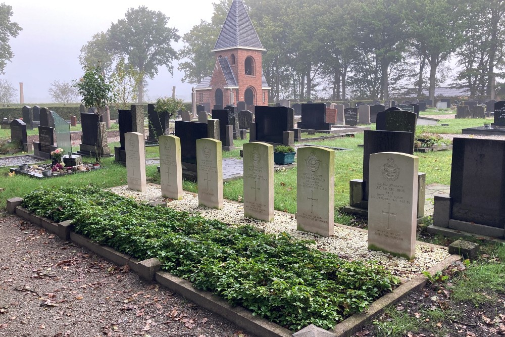 Commonwealth War Graves General Cemetery Gorredijk