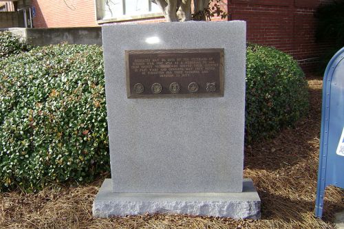 Monument Veteranen Crisp County