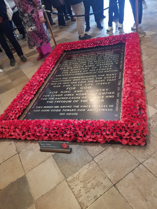 Tomb of the Unknown Warrior in Westminster Abbey #2