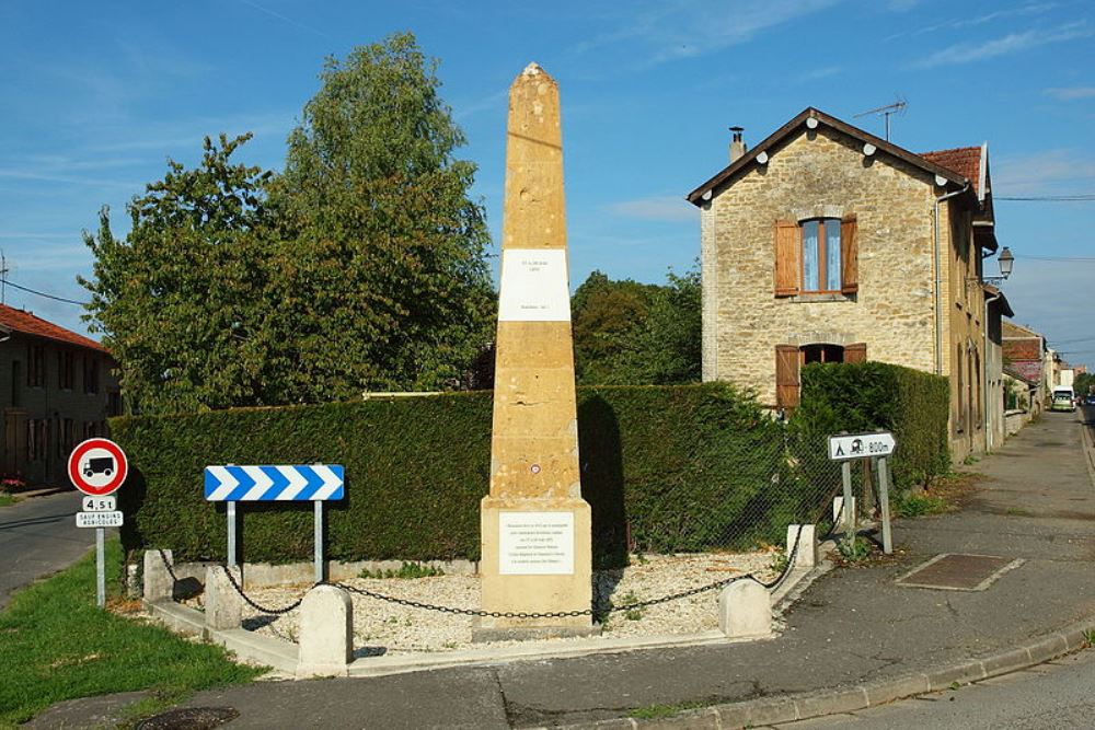 Monument Slag bij Buzancy