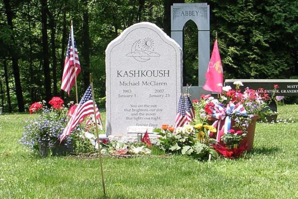 American War Grave Evergreen Hill Cemetery