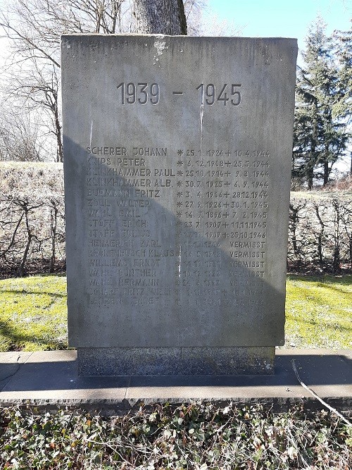 Oorlogsmonument Bronsfeld #2