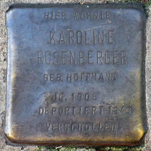 Stolpersteine Prinzenstrae 97 #3