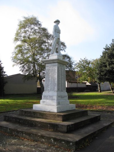 War Memorial Staveley