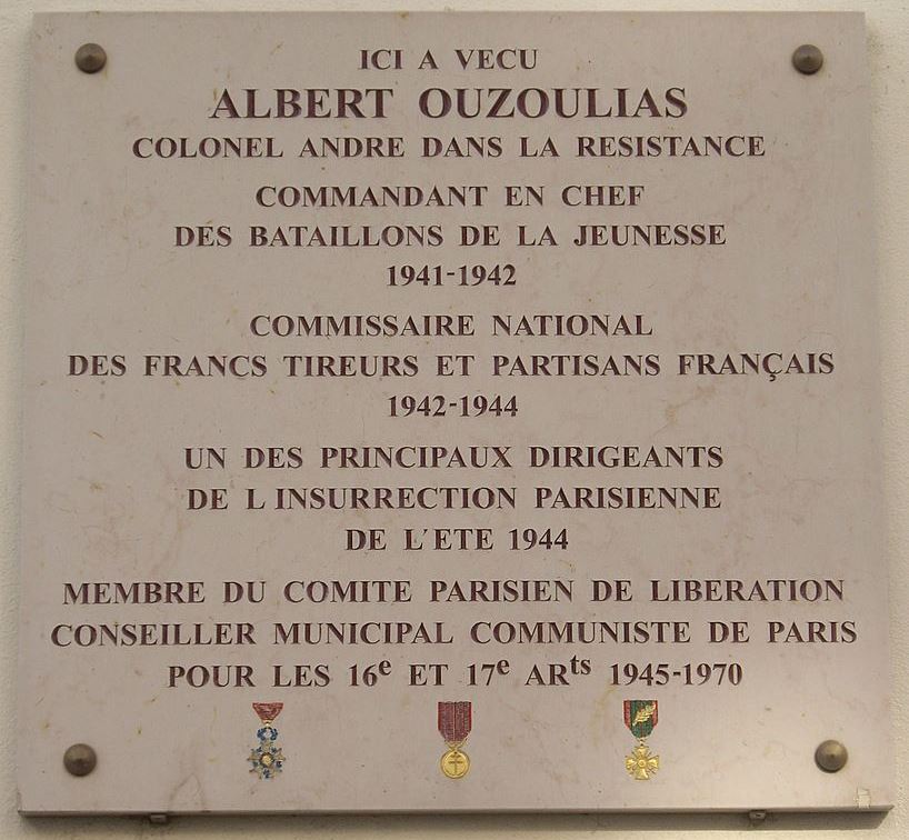 Memorial Albert Ouzoulias