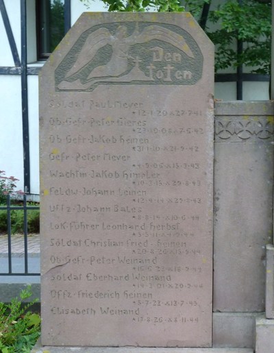 War Memorial Hersdorf #3