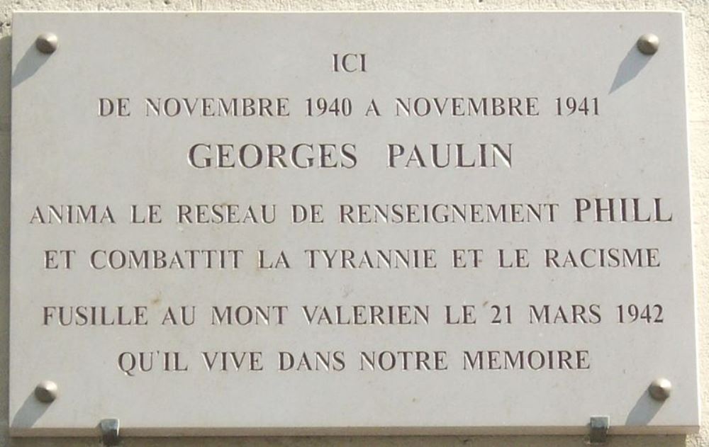 Gedenkteken Georges Paulin
