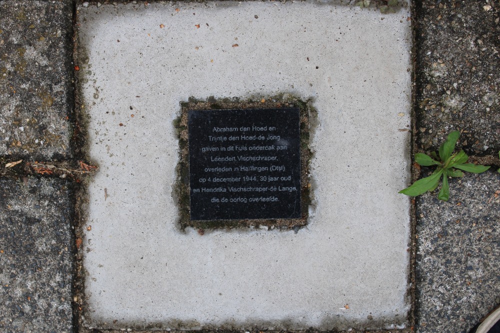 Memorial Stone Frank van Borselenlaan 2