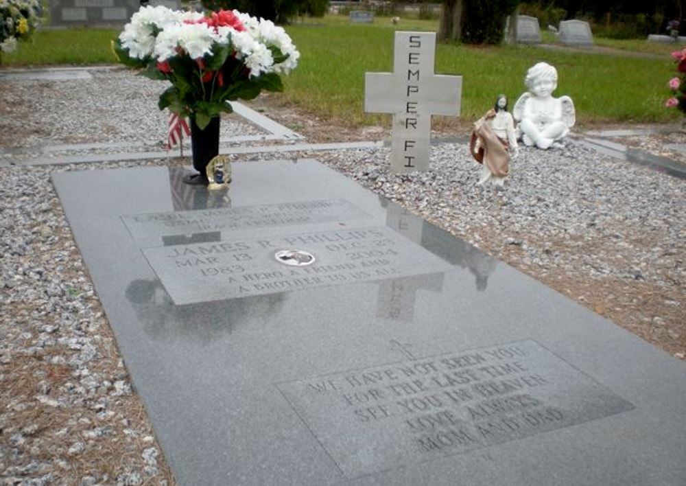 American War Grave Pleasant Grove Cemetery - Durant - TracesOfWar.com