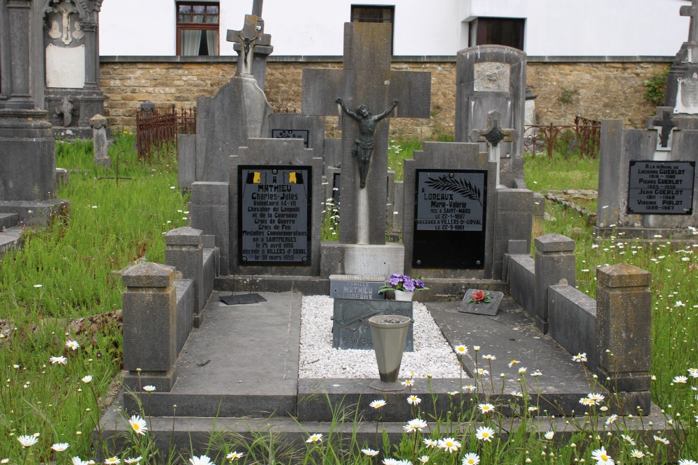 Belgian Graves Veterans Villers-devant-Orval Old Churchyard