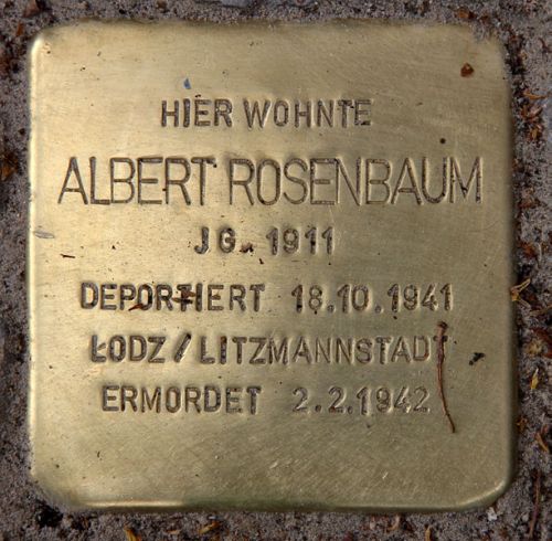 Stolpersteine Pariser Straße 13 #3