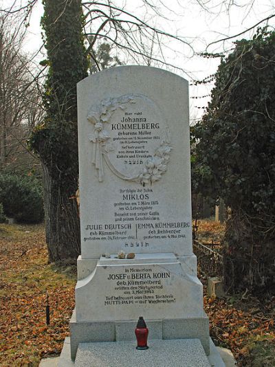 Herdenkingstekst Nieuwe Joodse Begraafplaats Wien Simmering