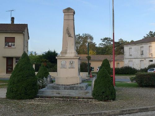 Oorlogsmonument Bussac-Fort