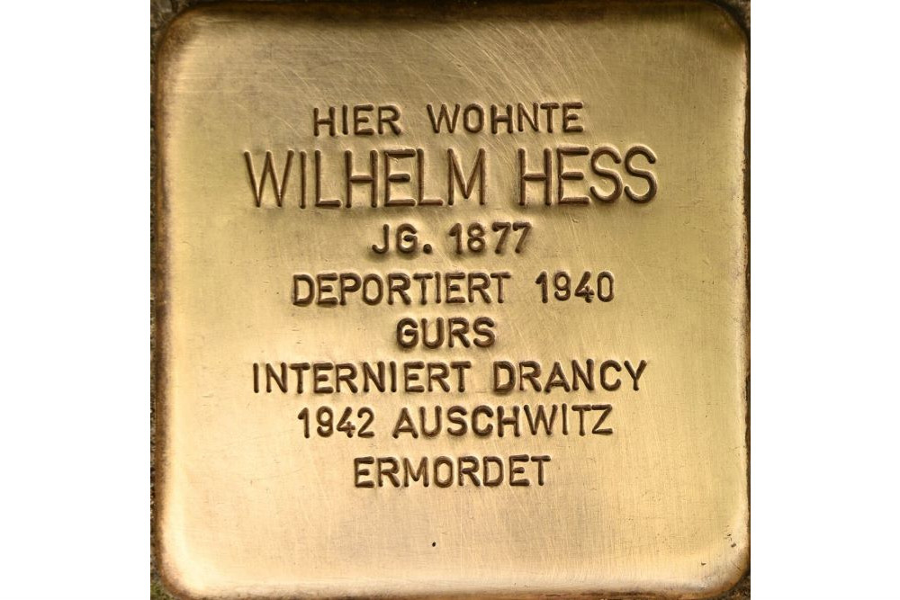 Stolpersteine Hauptstrasse 86