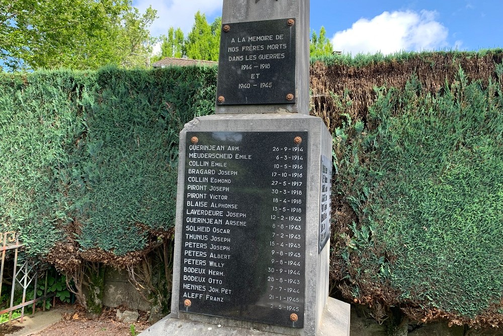 Oorlogsmonument Ligneuville #2