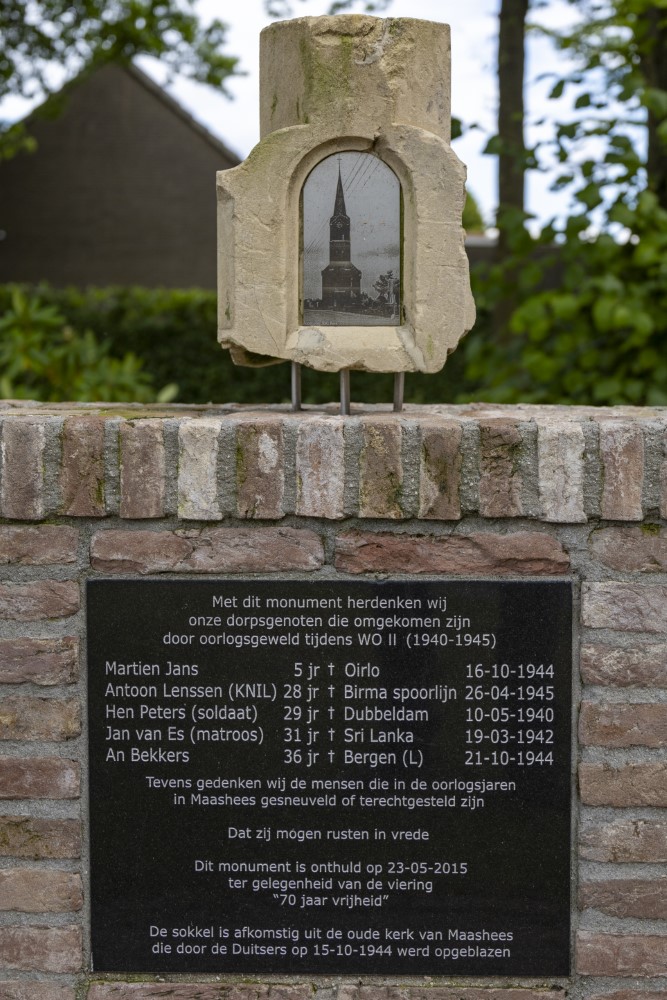 Fietsroute Maashees - Oorlogsmonument Kerk #2