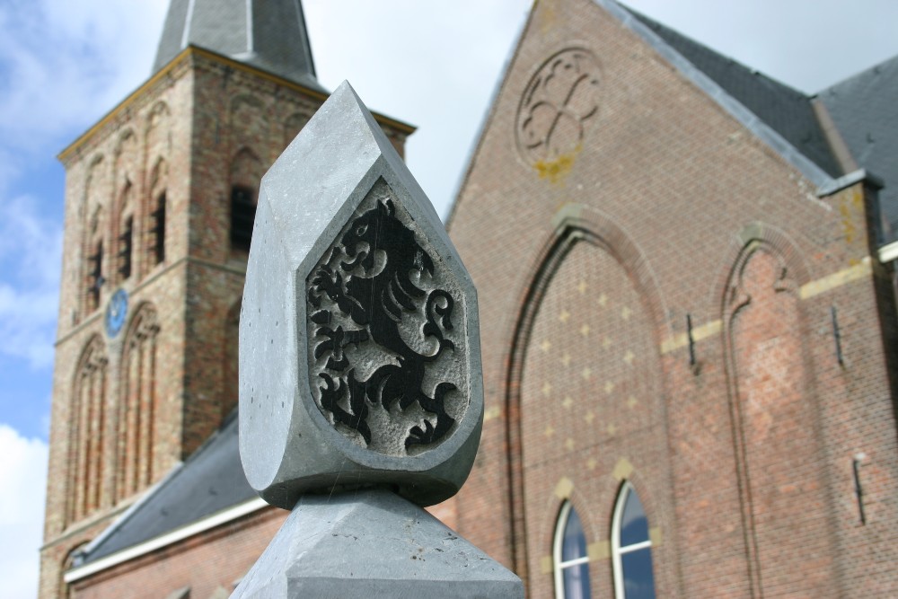 Dutch War Grave Protestant Churchyard Tzummarum