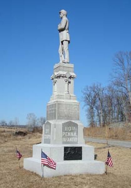 Monument 110th Pennsylvania Infantry