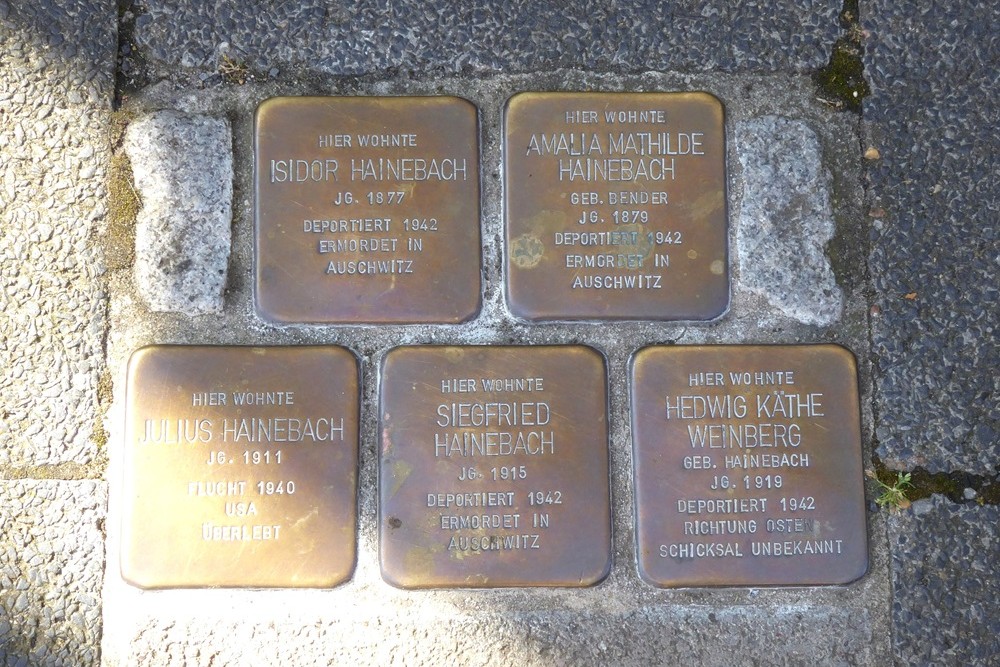 Stolpersteine Am Riegelsbach 1