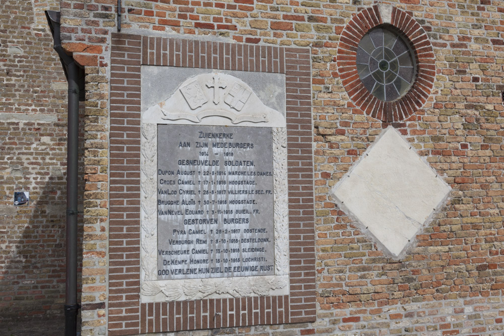War Memorial Zuienkerke
