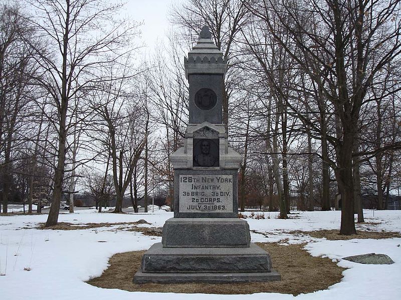 126th New York Infantry Monument