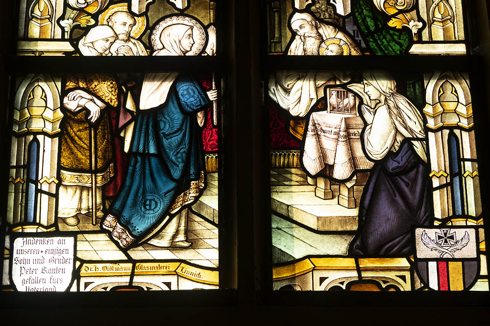 Glas in Loodraam Kerk Vicht
