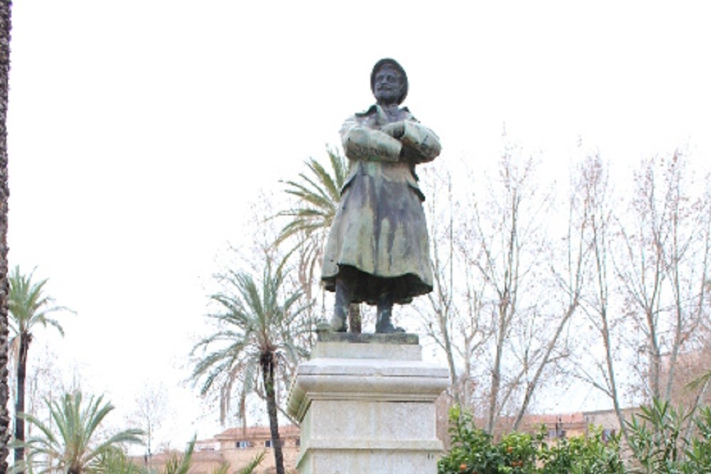 Monument Gaetano Bucceri, Villa Bonanno Park Palermo