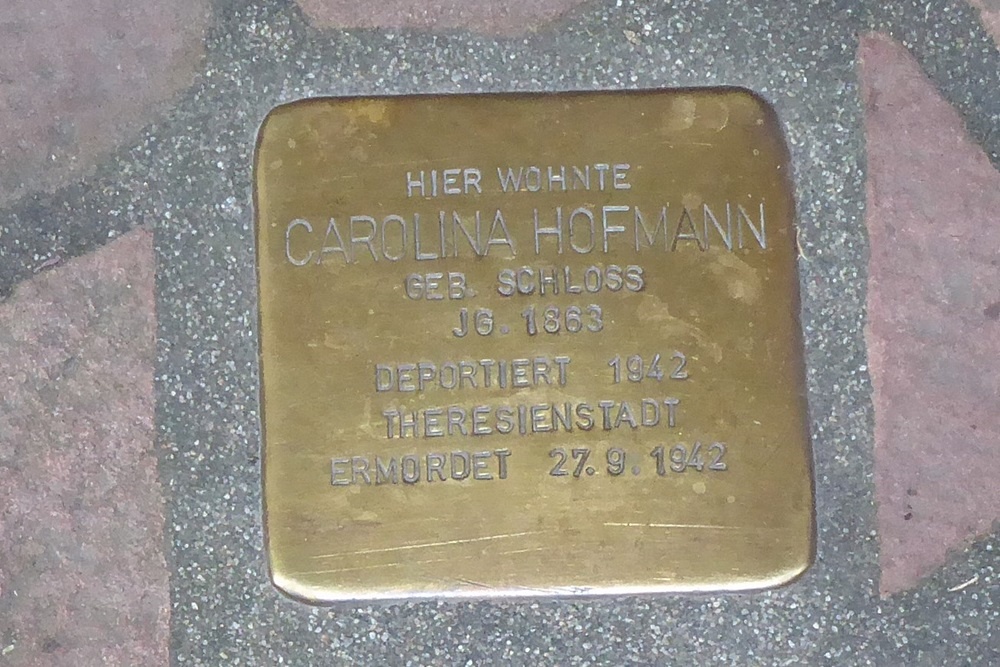 Stolpersteine Hauptstrasse 147 #4