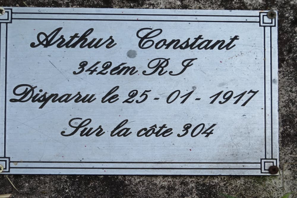 Memorial Missing Arthur Constant Esnes-en-Argonne #3