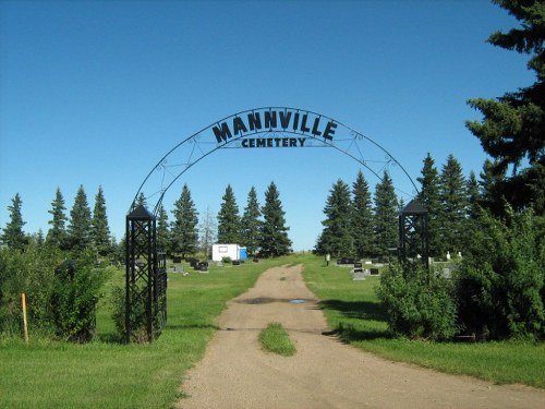 Oorlogsgraf van het Gemenebest Mannville New Cemetery