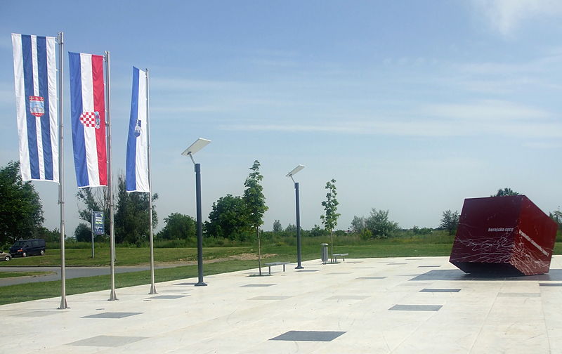 Monument Gesneuvelde Kroatische Verdedigers Osijek