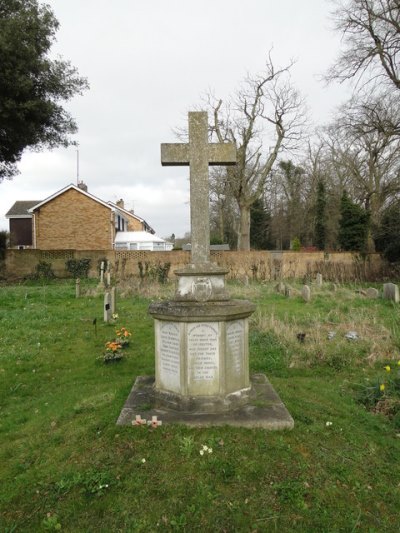 War Memorial Holton St Peter #2